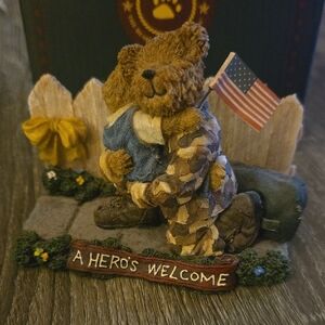 Boyds Bears Camouflage Hero Bear Figurine